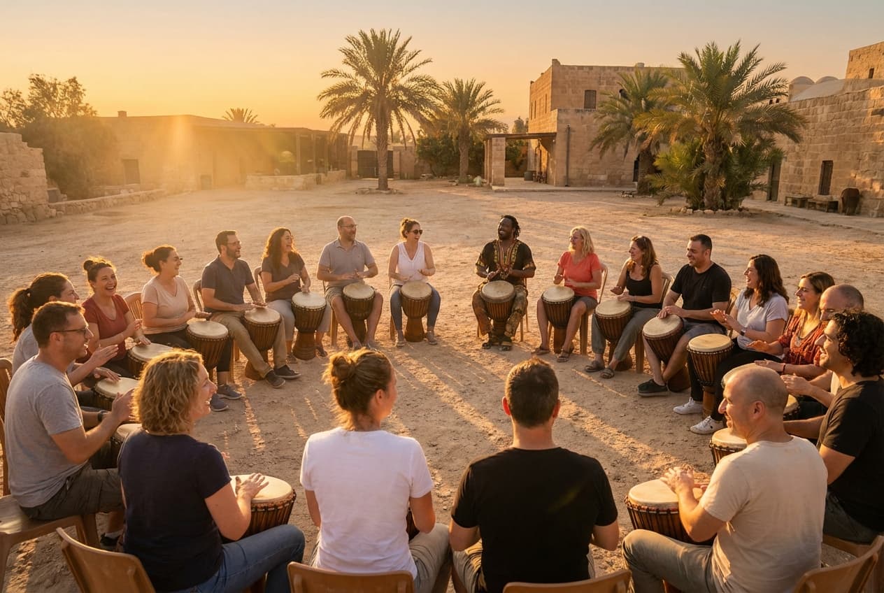 סדנת תיפוף אפריקאי