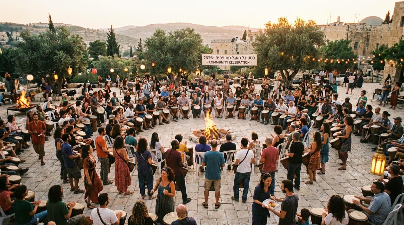 סדנת תיפוף קבוצתית